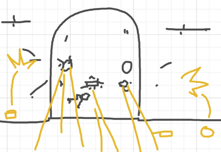 A panel from I've Been Everywhere, Man, episode nine of the Board Boards object show by Furretwalk/WalkingFurret.